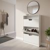 Relaxdays Schuhschrank Kipper mit offenem Fach Bild 3