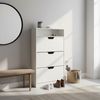 Relaxdays Schuhschrank Kipper mit offenem Fach Bild 2