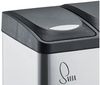 Svita 'TC2X8' Abfalleimer, Stahl, 2x8 Liter (16 Liter), Silber Bild 3