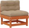 vidaXL Garten-Lounge-Set 15 pcs Wachsbraun Massives Kiefernholz 3418118 Bild 5