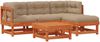vidaXL Garten-Lounge-Set 15 pcs Wachsbraun Massives Kiefernholz 3418118 Bild 2