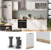 Geschirrspülblende R-Line Weiß Landhaus 45 cm ohne Arbeitsplatte Vicco Bild 3