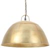 vidaXL Hängelampe Vintage Industriestil 25 W Messing Rund 41 cm E27 320542 Bild 2