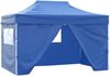 vidaXL Party-Zelt Blau 291 x 431 x 315 cm Oxford-Stoff 42023630 Bild 2