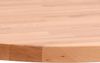 vidaXL Tischplatte Ø50x2,5 cm Rund Massivholz Buche 355936 Bild 3