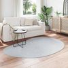vidaXL Bereichsteppiche HUARTE Grau 140 x 200 cm Polyester 4103736 Bild 3
