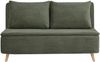 Home affaire Schlafsofa AINSLEY 140 cm -2-Sitzer, verstellbare Rückenlehne, wandelbar zum Gästebett, Relaxsofa, Webstoff u. Cord-Bezug Bild 2