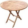 deVries Teakholz-Gartentisch Woodie - ø 90 cm Bild 3