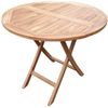 deVries Teakholz-Gartentisch Woodie - ø 90 cm Bild 2
