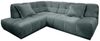 Sofa Italia von Benformato mit Ottomane und Wellenfederung Bild 3