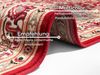 Orientalischer Kurzflor Teppich Parun Täbriz Rot - 160x230x0,9cm Bild 2