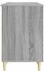 vidaXL Schreibtisch Grau Sonoma Holzwerkstoff 142,5 x 50 x 75 cm 3414618 Bild 5