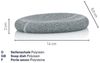 kela Seifenschale Talus, Breite: 8,5 cm, Natursteinoptik Bild 2