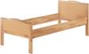 Erst-Holz Seniorenbett Einzelbett extra hoch 100x200 Buchebett Holzbett Massivholz natur Rollrost 60. 70-10 Bild 2