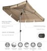 Doppler Rechteckschirm Active Paragon 180x120 cm greige Bild 2