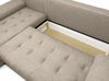 AX LIVING Manisa Wohnzimmer Couch L Form Hellbraune Sofa L Bild 4