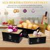 SURFOU Aufbewahrungsbox Kartoffel Aufbewahrungsbox Vorratsdose 3er Set Küche Aufbewahrung (mit Bambusdeckel), für Kartoffeln Zwiebeln & Knoblauch Hält Länger Frisch Bild 2