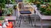 Esszimmerstuhl Rattanstuhl Farbe natur inkl. Sitzkissen NAIROBI 80553334 Bild 2