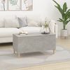 vidaXL Couchtisch Betongrau 90x44,5x45 cm Holzwerkstoff 819584 Bild 3