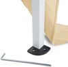 CASARIA® 'Capri' Pop-Up Faltpavillon inklusive Tasche, wasserdicht, UV-Schutz 50+, Stahl / Polyester, Creme, 3x6 m Bild 3