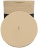 vidaXL Aufbewahrungskorb mit Deckel Schwarz & Beige Ø37x50cm Baumwolle 358479 Bild 5