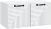 vidaXL Wandmontierter TV-Schrank Weiß 59,5 x 31 x 30 cm Holzwerkstoff 898705 Bild 2