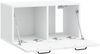 vidaXL Wandmontierter TV-Schrank Weiß 59,5 x 31 x 30 cm Holzwerkstoff 898705 Bild 5