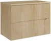 Vente-unique - ORISO Waschbeckenmöbel Holz, Platte Beige - B 46 cm x H 57 cm x L 80 cm Bild 3