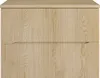Vente-unique - ORISO Waschbeckenmöbel Holz, Platte Beige - B 46 cm x H 57 cm x L 80 cm Bild 2