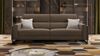 Sofanella 3-Sitzer MARA Stoffsofa Couch italienisch in Dunkelgrau S: 216 Breite x 101 Tiefe Bild 3