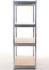 CLP Lagerregal 160 x 60 x 180 cm,silber Bild 3