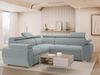 Ecksofa Boston Maxi mit Schlaffunktion, Bettkasten, Einstellbare Kopfstützen (Farbe: Paros 5) Bild 2