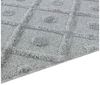 TaraCarpet Designteppich Designerteppich Tokio hoch-tief Struktur Rauten uni, rechteckig, Höhe: 20 mm, moderner scandi BOHO grau Wohnzimmer Schlafzimmer Flur 120x170 cm Bild 3