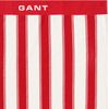 GANT Strandtuch - YACHT STRIPE BEACH TOWEL, Duschtuch, Bio-Baumwolle, Streifen Rot 100x180cm Bild 2