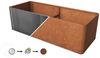 PRIMEYARD Cortenstahl Hochbeet Mario 200x80x80 cm inkl. Lochboden, Rost-Optik Bild 2