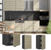Hängeschrank Fame-Line Eiche Paneel 40 cm Vicco Bild 2
