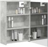 vidaXL Badezimmerspiegelschrank mit Regal Beton Grau 43 x 16 x 62.5 cm 889138 Bild 3