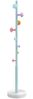 vidaXL Garderobenständer Blau 172 cm Pulverbeschichtetes Eisen 377098 Bild 4
