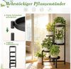 GLIESE Blumenständer Klappbarer Metall Pflanzenständer, 5-stöckiger Bild 3