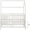 roba Hausbett 60 x 120 cm - Babybett in Hausoptik - 6-fach höhenverstellbar - Taupe Bild 4