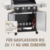 RÖSLE BBQ Gasgrill Videro G4-S Vario+ Schwarz mit Schutzhaube XL mit CHECK24 Grillkoffer Bild 3