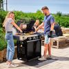 RÖSLE BBQ Gasgrill Videro G4-S Vario+ Schwarz mit Schutzhaube XL Bild 2