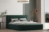 Polsterbett OLAF-OM 160x200 mit Bettkasten und Lattenrost. Farbe: VELUTTO 10 Bild 2