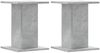 vidaXL Pflanzenständer 2 Stk. Betongrau 30x30x40 cm Holzwerkstoff 3307849 Bild 2