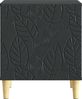 vidaXL Nachttisch Schwarz 43 x 34,5 x 50 cm Holzwerkstoff 895027 Bild 3