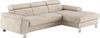 COTTA Ecksofa Komaris L-Form mit Kopfteilverstellung, wahlweise mit Bettfunktion, Bettkasten & Beleuchtung Bild 4
