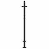 vidaXL Gartentor Schwarz 110 x 130 cm Pulverbeschichteter Stahl 42015885 Bild 5