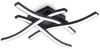 LED Design Decken-Lampe 4-flammig Decken-Leuchte modern Wohnzimmer matt-nickel Bild 1