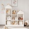 GarveeMore Kinderregal Kinder Bücherregal 7-Cubby Spielzeug Lagerung Aufbewahrungsregal Bild 5