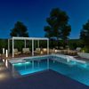 Weide Deluxe | Pergola Voll Aluminium freistehend | 3,6 x 5,3 M | Lamellendach weiß Bild 4